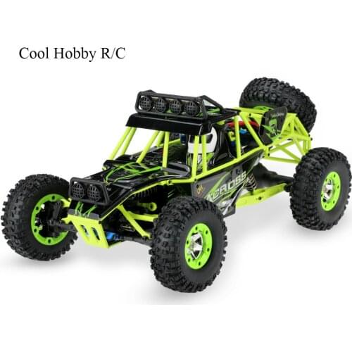 Original Wltoys 12428 RC Climbing Car Toy 1:12 Big 2.4G 4WD Remote Control Off-road Vehicle 50KM/H High Speed Crawler Adult Gift