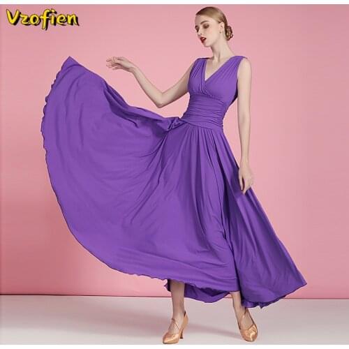 Sexy Ballroom Dance Dress for Woman Waltz Tango Dance Dresses Standard Foxtrot Dancewear Ladies Modern Performance Costumes