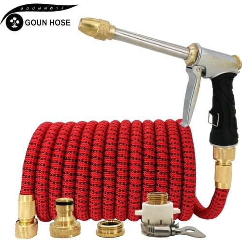 Direct Selling Garden Hose High Pressure Telescopic Hose Magic Hose Watering Hose Washing Machine Connector Water Pipe Tuinslang