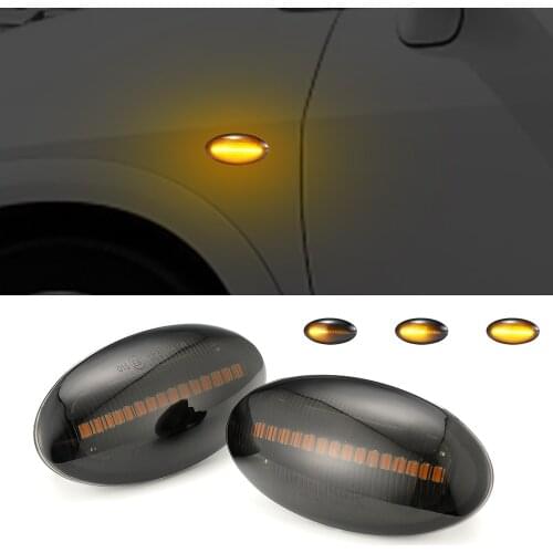 2pcs Led Dynamic Side Marker For Suzuki Swift SX 4 GY Jimmy APV Arena Sequential Blinker Light Turn Signal Indicator Lamp