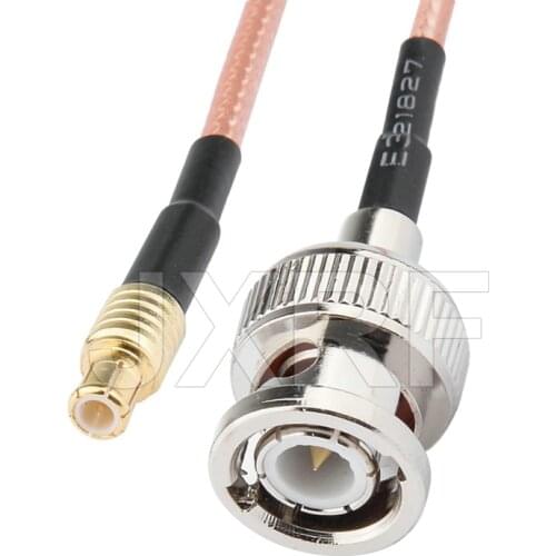 Factory sales RF Coaxial cable BNC to MCX connector BNC male to MCX male Plug RG316 Pigtail cable 15cm free shipp