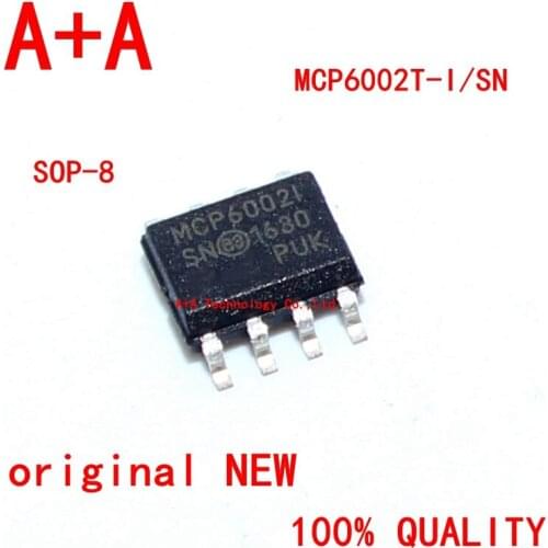 1pcs/lot MCP6002T-I/SN MCP6002 SOP8