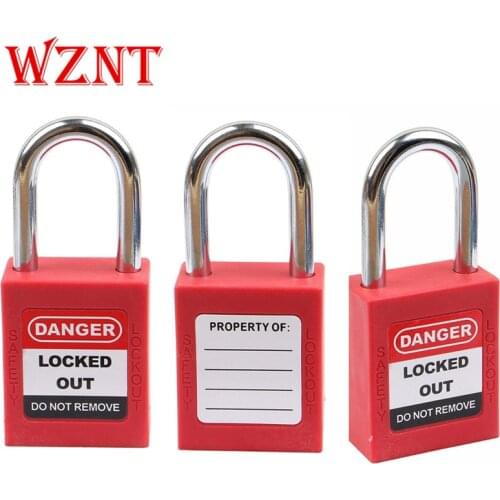 2pcs Loto safety lockout padlock with master key lock,master key safety padlock set