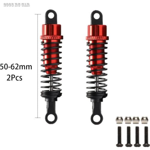 2P 48-62Mm Schokdemper Demper Aluminium M602 23602 Rc Auto Voor Himoto E18XBL elcetric Spino Buggy Nieuwe Enron1:18