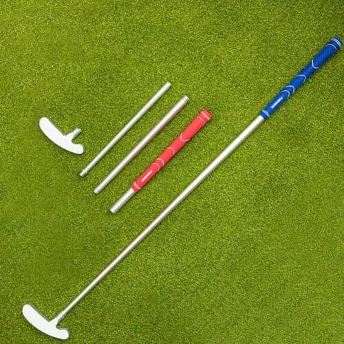 FUNGREEN 3-section Detachable Golf Putters Adjustable Anti Slip Golf Accessory Alloy Left/Right Golf Putter for Outdoor Sports