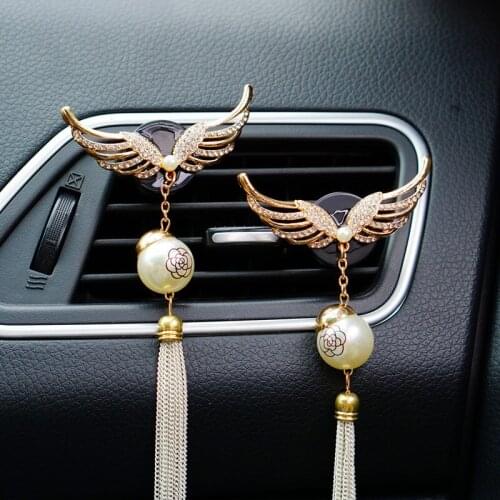 Wings Tassel Car Air Freshener Smell Car Styling Air Vent Perfume Parfum Flavoring Auto Interior Accessories Air Freshener Gifts