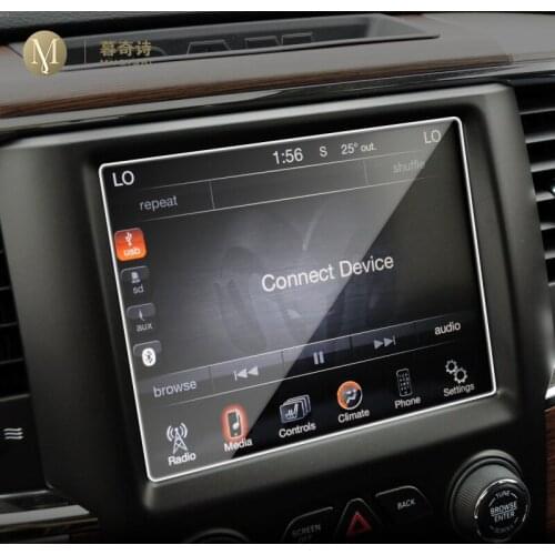 For Dodge RAN 2014-2018 Car GPS navigation film LCD screen Tempered glass protective film Anti-scratch Film Interior Refit film