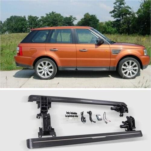 For LAND ROVER Range Rover Sport 2007-2012 Electric Automatic Running Boards Side Step Bar Pedals High Quality Motor Switch