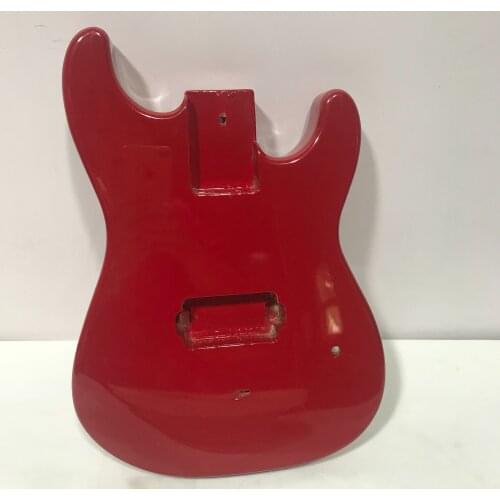 Electric guitar body finished DIY ST bass guitar barrel guitar body made of popular wood