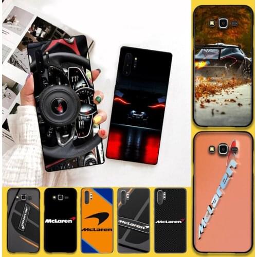 PENGHUWAN Cool McLaren car Soft Silicone TPU Phone Cover For Samsung Galaxy J7 J8 J6 Plus 2018 Prime Note 7 8 9 10 pro