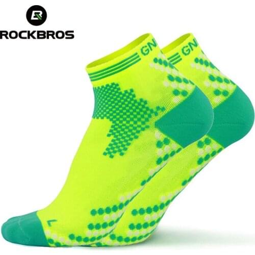 ROCKBROS Professional Cycling Socks Outdoor Sport Socks Breathable Road Bicycle Socks Racing Basketball Socks for men&women