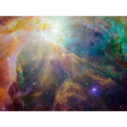 Space Orion Nebula Science Picture Art print Silk poster Home Wall Decor