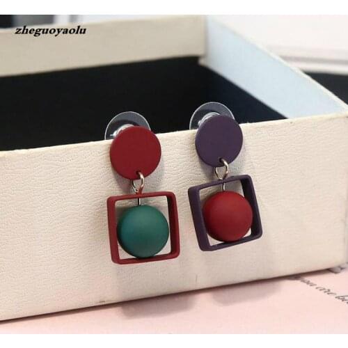 Simple Personality Temperament Temperament Long Section Manyy Earrings Women Gift Wedding Earrings Earings Fashion Jewelry