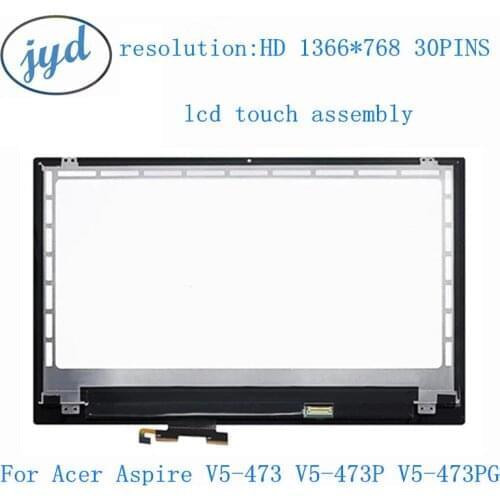 140INCH HD 1366*768 LCD B140XTN02.4 Touch Screen Digitizer Assembly For Acer Aspire V5-473 V5-473PG