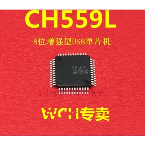 20-100piece) CH559L LQFP48 8-bit enhanced USB new and original