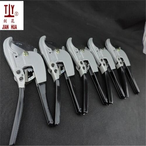 Free Shipping Automatic 3-42mm 1-5/8" PVC Pipe Cutters Plastic Pipe Cutting Knife PPR Tube Cutter Hand Tools PEX Pipe Scissors