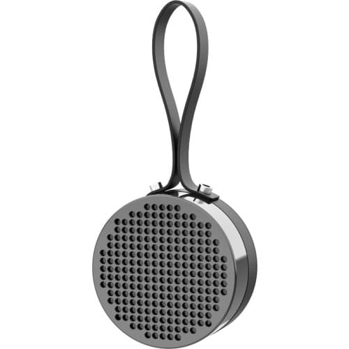 ZH-2 Metal Wireless Bluetooth Speaker Ipx7 Waterproof 5.0 Mini Portable Strong Endurance Belt Rope Radio Outdoor Small Audio