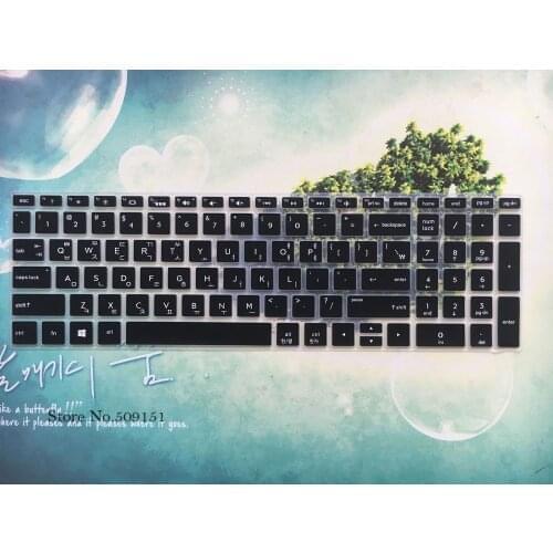 KR Korean Laptop Keyboard Cover Skin Protector For HP Pavilion Gaming 16 2020 16-A0013tx 16-A0056tx 16 16.1 inch Notebook
