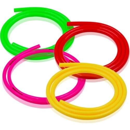 1M Colorful Gas Oil Hose Fuel Line Petrol Tube Pipe For Motorcycle Dirt Pit Bike ATV Promotion Low Price For Honda Suzuki 2pcs
