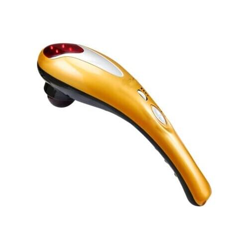 Dolphin Head Led Infrared Electric Body Vibrator Massage Electronic Cervical Vertebra Massager Vibration Beating Stress Release