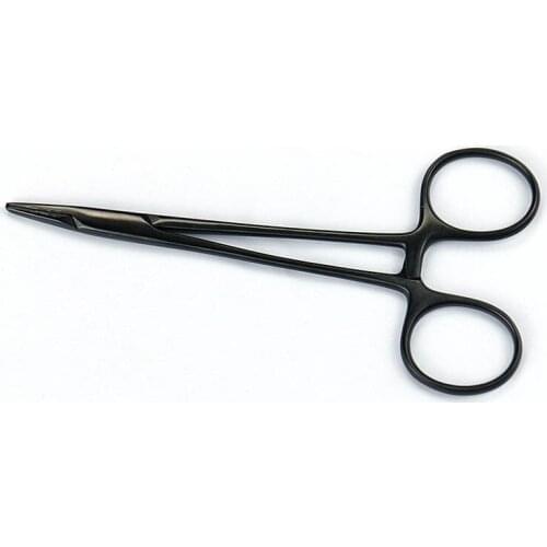 Porcelain Black Handle Insert Needle Holder Double Eyelid Embedding Tool 12.5cm Fine Plastic Surgery Equipment