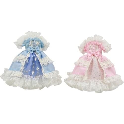 ICY DBS Blyth doll joint body dress Candy sweetheart honey pink fantasy blue
