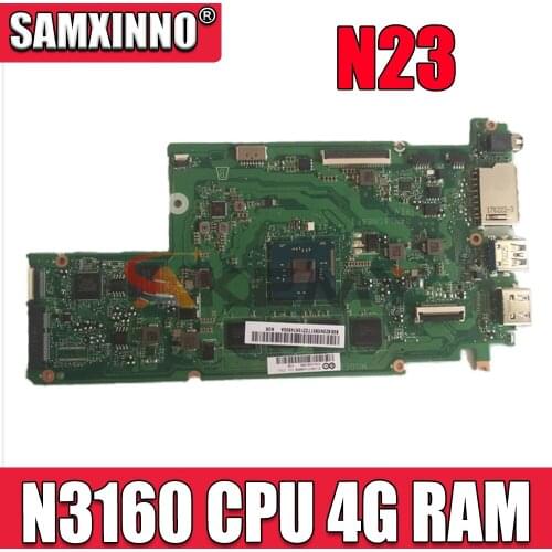 5B20N08017 For Lenovo N23 Chromebook Laptop motherboard DANL6CMB6F1 with SR2KP NL6C MB N3160 1.6G 4G E32GU1 VOL SP