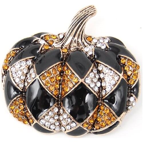 Fashion Halloween Pumpkin Brooch Pin For Holiday