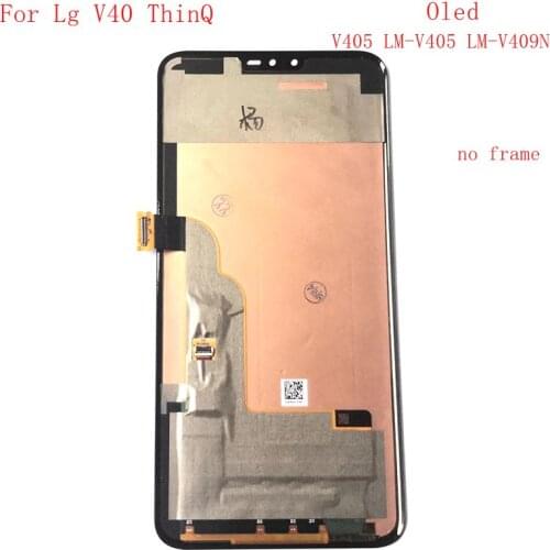 Oled For LG V40 ThinQ Lcd Screen Display WIth Touch Glass DIgitizer Assembly Replacement Parts V405 LM-V405 LM-V409N