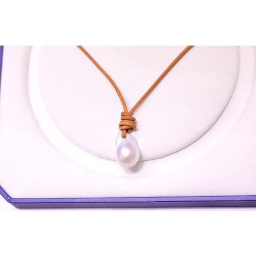 Natural Baroque Pearl Pendant Necklace Fashion Women 2021 New Gift Gift 50cm Pearl Necklace