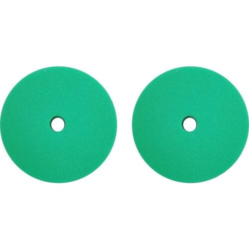 2pcs 6inch Polishing Pad Durable Round Buffing Disc Buffer Drill Waxing Tool Wheel Auto Maintainance Car Sponge Accessories