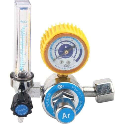 Argon CO2 Pressures Reducer G5/8\" 0-25Mpa Tig Flow Meter Welding Regulator Gauge