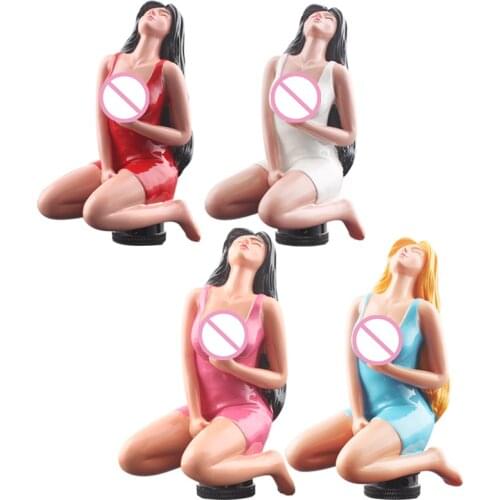Universal Sexy Lady Goddess Stick Gear Shift Knob Shifter Lever For Manual Car Sedan Coupe Suv Crossover Wagon Hatchback Truck