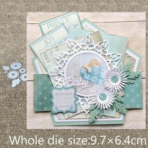 XLDesign Craft Metal Cutting Dies cut dies flower leaves decoration scrapbook Album Paper Card Craft Embossing die cuts