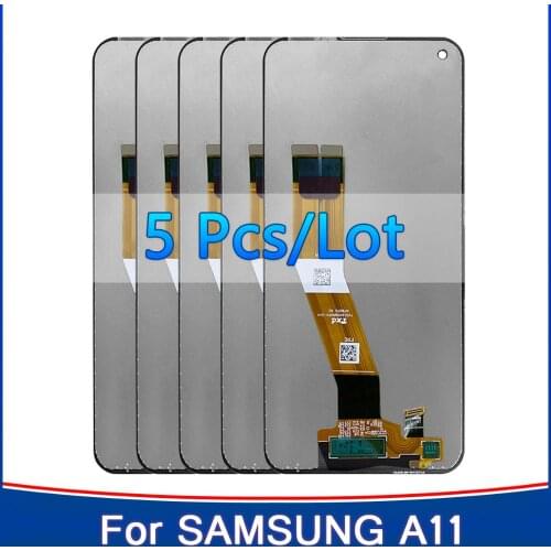 5 pcs/lot 100% Tested 6.4'' LCD For Samsung Galaxy A11 LCD Display Touch Screen Assembly For Samsung A115F A115F/DS Lcd replace