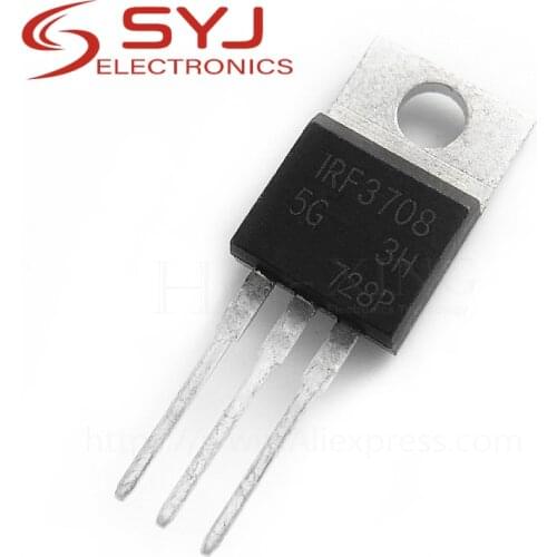 10pcs/lot IRF3708 3708 TO-220 30V 62A new original In Stock