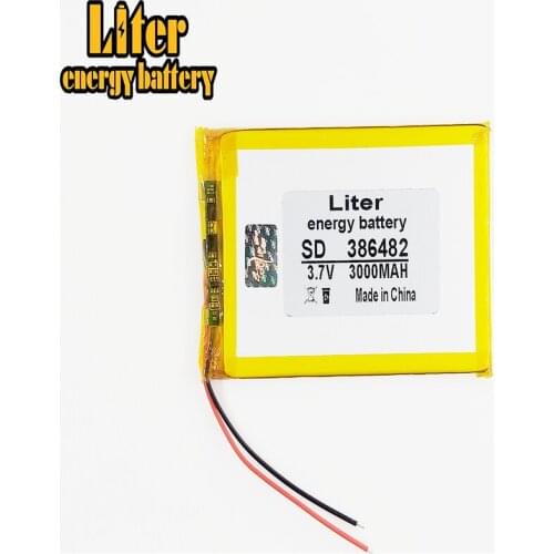 386482 3.7V 3000mah Lithium polymer Battery with Protection Board For VX787 VX530 VX540T VX585