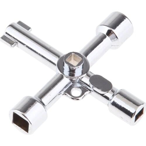 Wonderlife 4 Way Multifunctional Utility Wrench For Electric Water Gas Meter Box