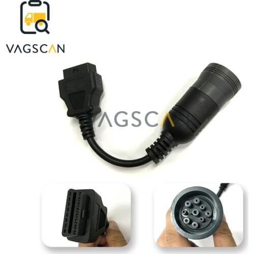 Truck 88890302 9 Pin Cable for Mack North America Diesel enginee Volvo VOCOM 88890030