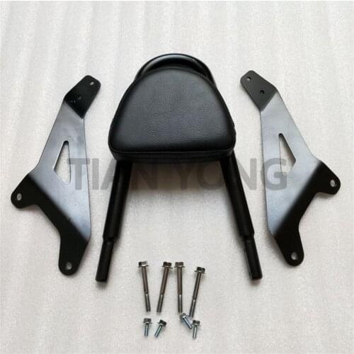 Motorcycle Accessories For Yamaha XVS1300 XVS 1300 Warrior Edition Backrest Rear Passenger Seat Tail Box Holder Cushion Parts