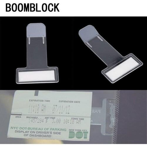Car Windscreen Window Mini T-shape Ticket Folder for Ford Focus 2 3 VW Passat B6 B5 B7 B8 Toyota Avensis Skoda Rapid Fabia