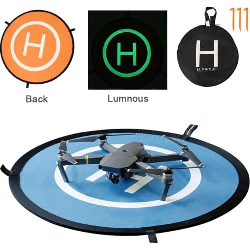 Fast-fold For DJI Mini 2 Landing Pad Universal FPV Drone Parking Mats 55/75/110cm For DJI Air 2S Mavic Air Mini 2 Pro Accessory