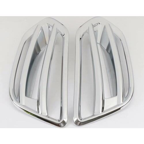 For Honda HR-V HRV Vezel 2019 2020 Car Front Fog Light Lamp Foglight Decoration Sticker Cover Trim Exterior Accessories ABS