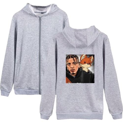 Rauw Alejandro Fashion Prints Zipper Hoodies Women/Men Long Sleeve Hooded Sweatshirt Hip Hop Casual Streetwear Clothes