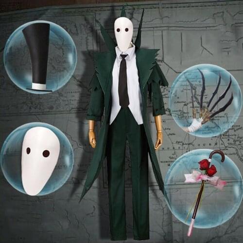 Game Identity V Cosplay Costumes Hunter Jack Original Green The Ripper Jack Cosplay Costume Carnival Party Anime Cosplay Costume