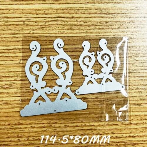 Flower Corner Metal Cutting Dies For DIY Scrapbook Cutting Die Paper Cards Making Embossed Decorative Craft Die Cut New