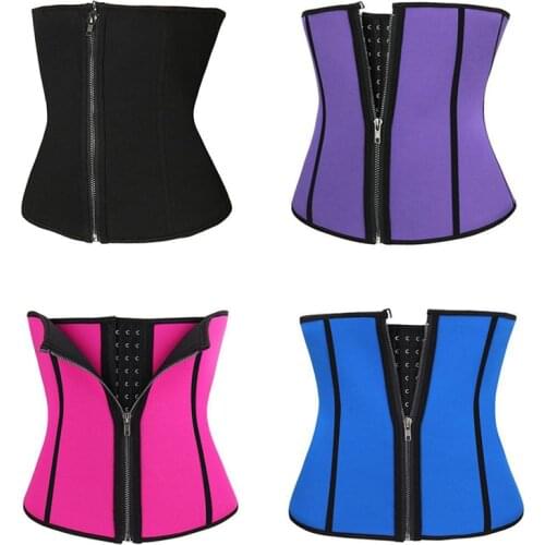 New Neoprene Sauna Belt Corset Waist Trainer Double Pressing Cincher Underbust Corset Body Shaper Shapewear Corset Slimming Belt