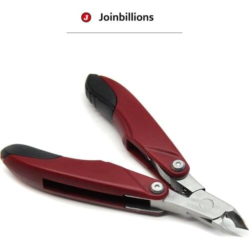 Nail Toenail Cuticle Nippers Edge Cutter Manicure Pedicure Plier Dead Skin Remover Portable Clipper Foot Care Tool Instrument
