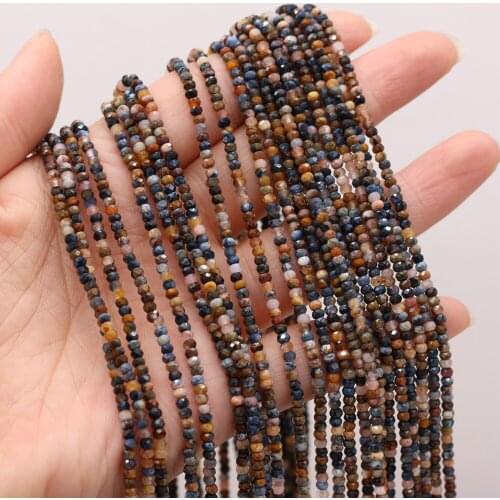 New Style Natural Stone Bead Section Peter Stone Small Beads For DIY Jewelry Making Necklace Bracelet Earrings Accessory