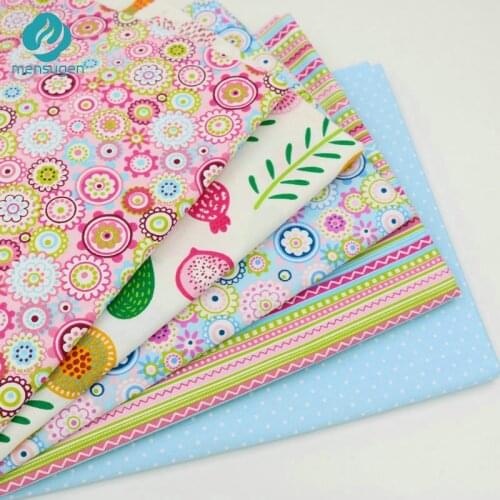 New 40cm*50cm Colorful Summer Style Cotton Fabric For Sewing,Patchwork,Home decoration,Cushions,Pillows And Quilting Crafts